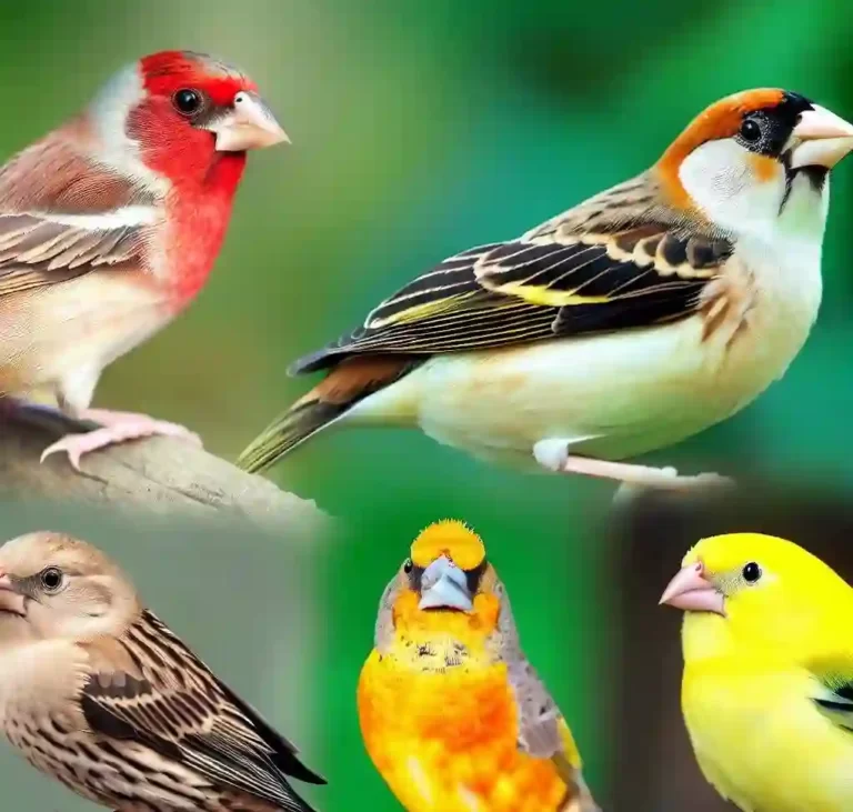 DIFFERENT TYPES OF FINCHES COMMONLY FOUND IN NORTH AMERICA