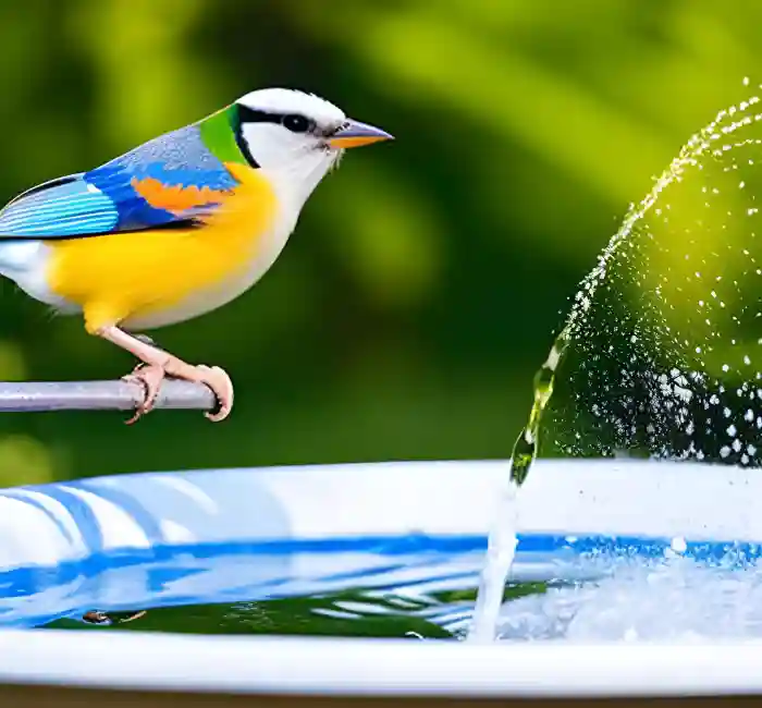 Keep Your Bird Bath Clean and Sparkling