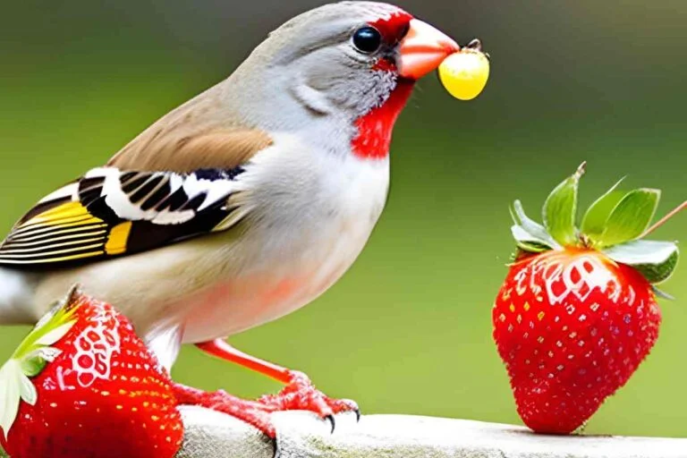 Can Finches Eat Strawberries