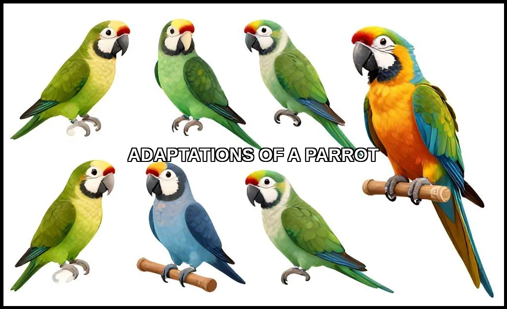 Adaptations of a parrot