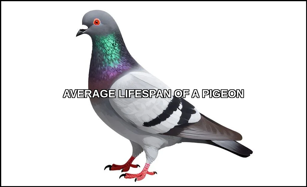 Average lifespan of a pigeon