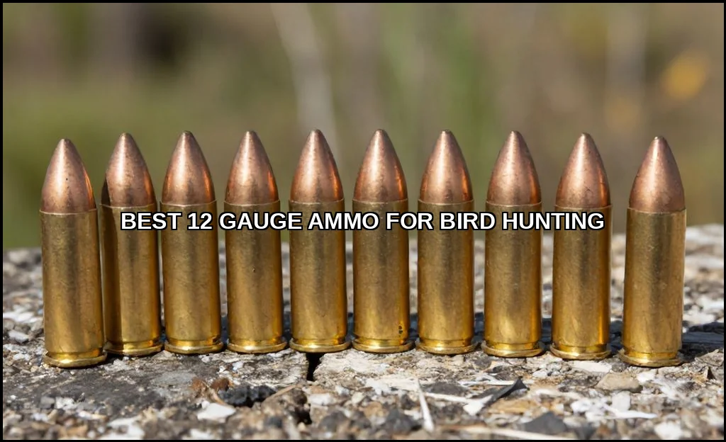 Best 12 gauge ammo for bird hunting