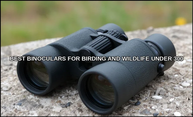 Best binoculars for birding and wildlife under 300