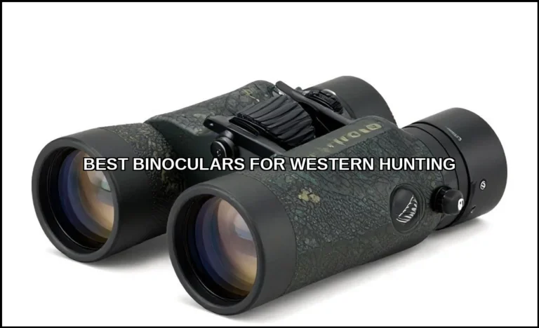 Best binoculars for western hunting