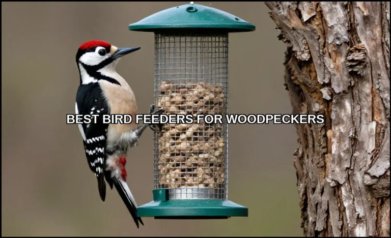 Best bird feeders for woodpeckers
