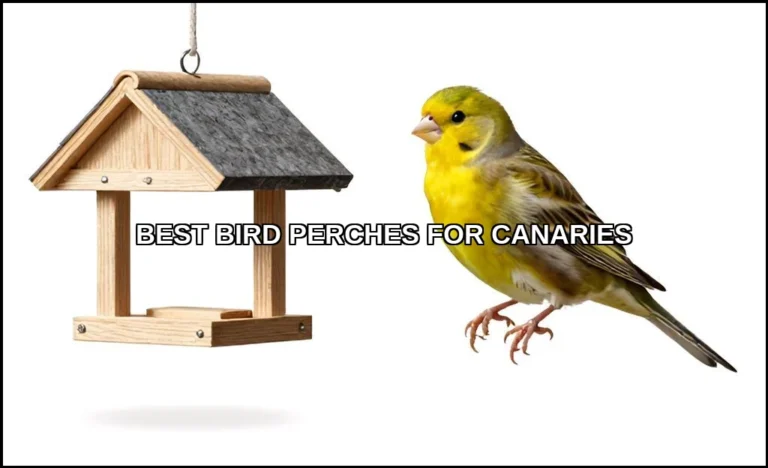 Best bird perches for canaries