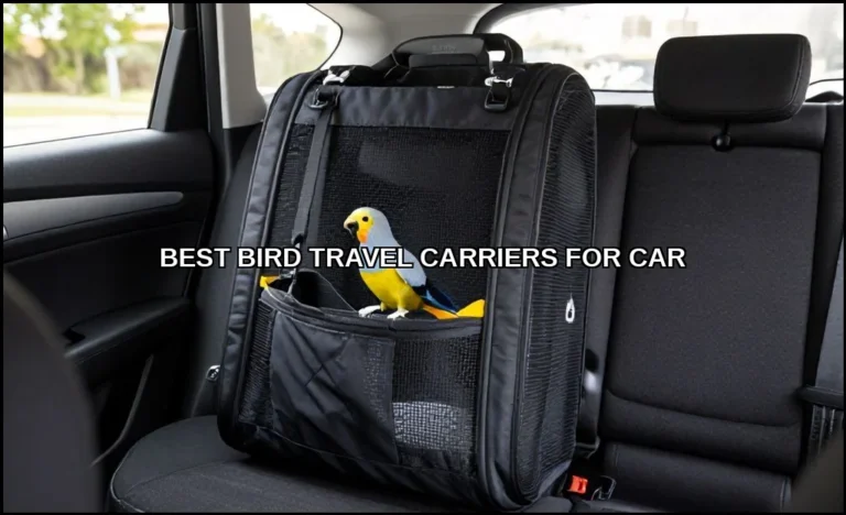 Best bird travel carriers for car