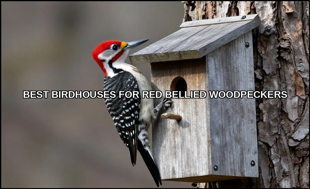 Best birdhouses for red bellied woodpeckers