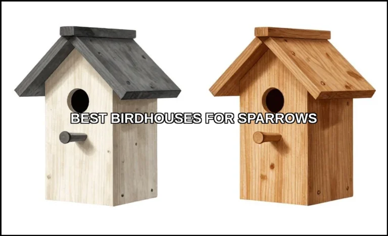 Best birdhouses for sparrows