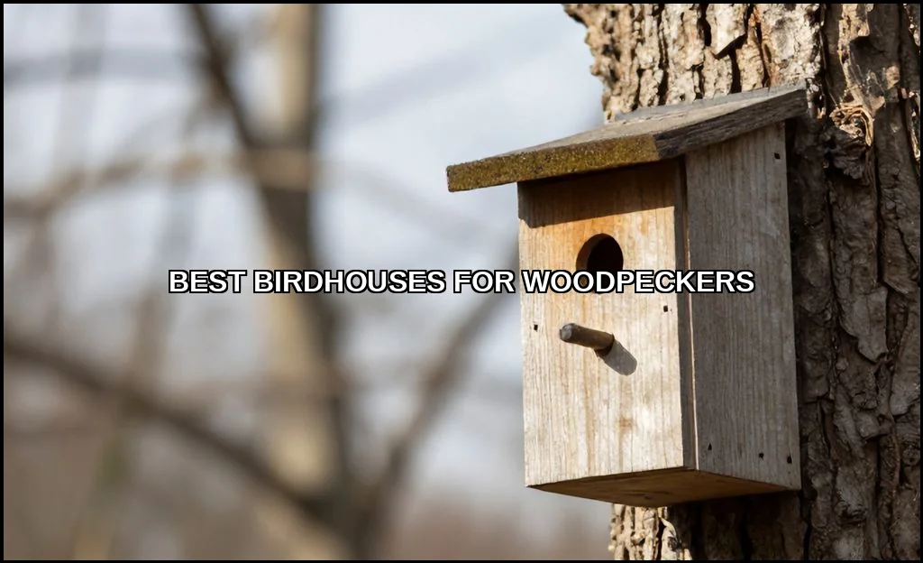 Best birdhouses for woodpeckers