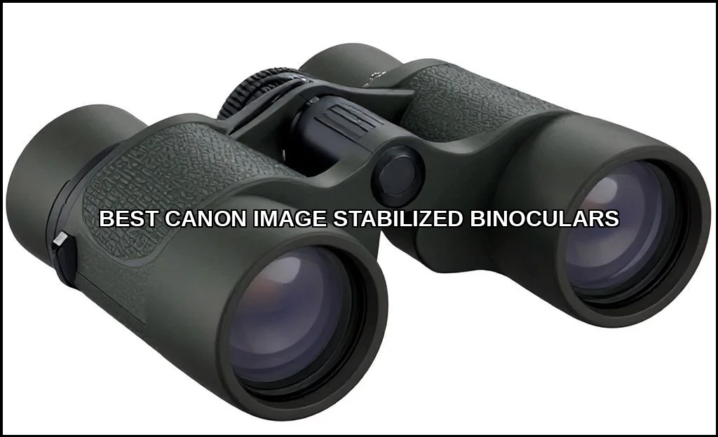 Best canon image stabilized binoculars