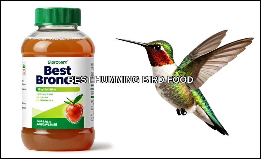 Best humming bird food