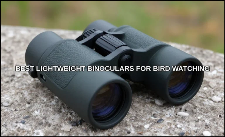 Best lightweight binoculars for bird watching