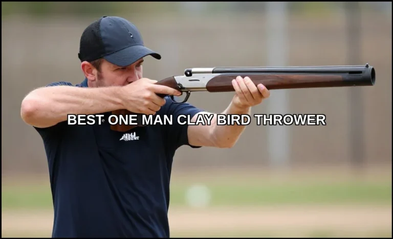 Best one man clay bird thrower