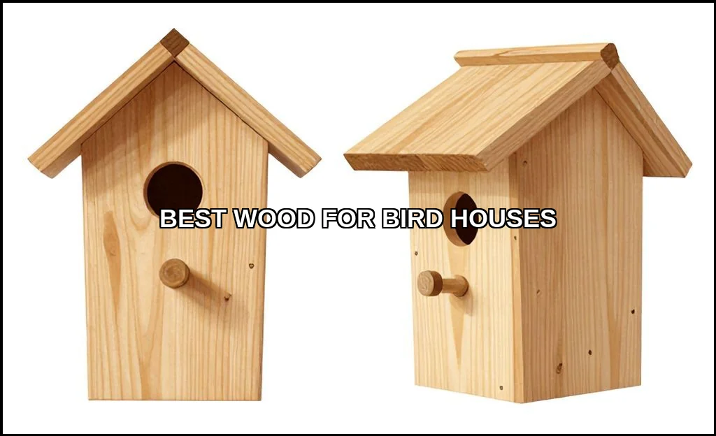 Best wood for bird houses
