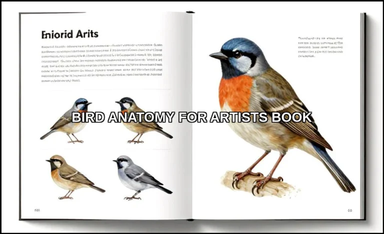 Bird anatomy for artists book