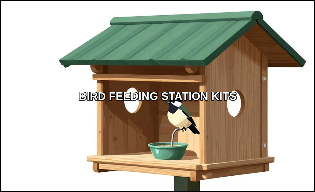 Bird feeding station kits