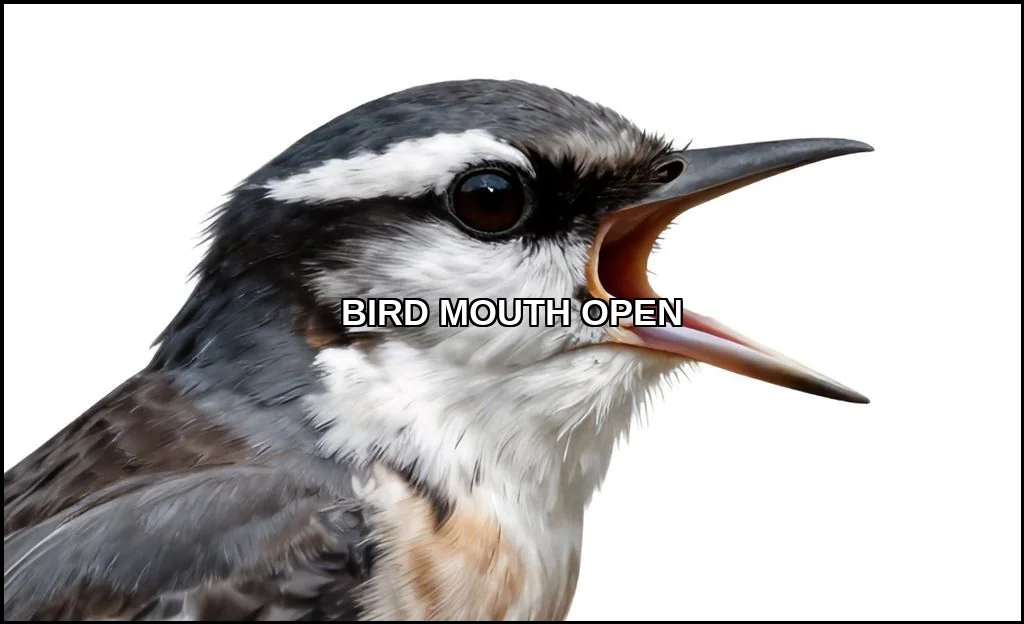 Bird mouth open