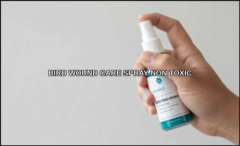 Bird wound care spray non toxic