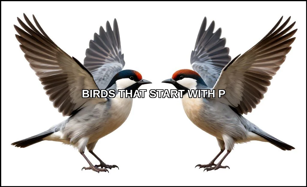 Birds that start with p