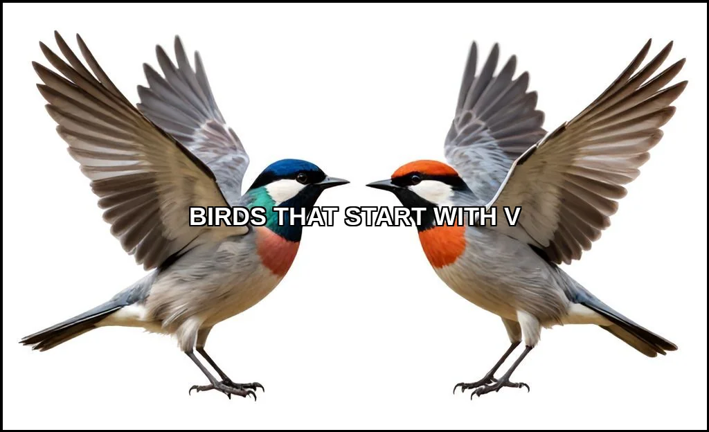 Birds that start with v
