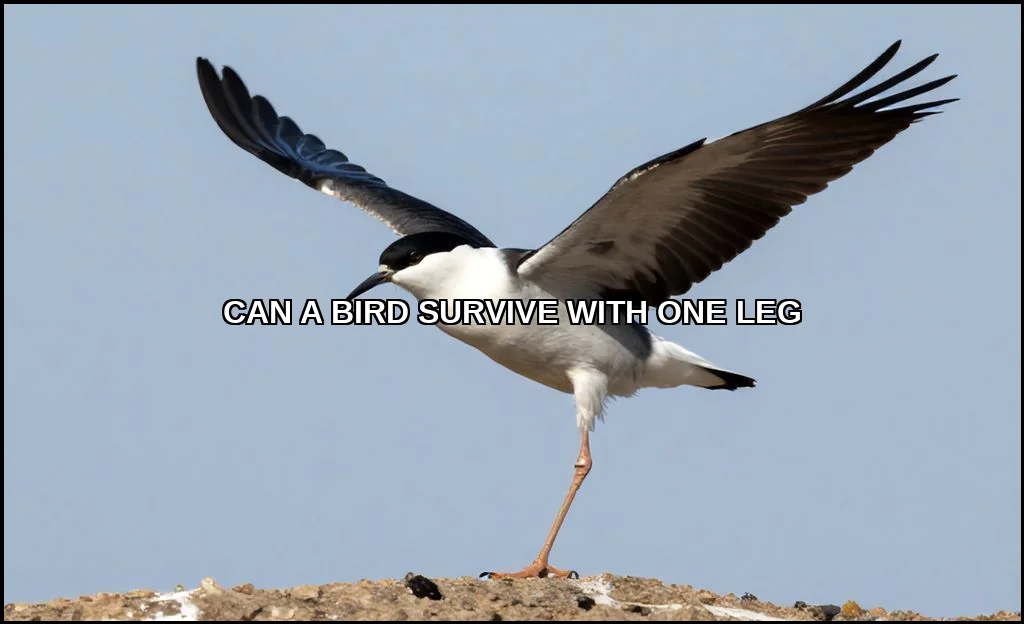 Can a bird survive with one leg