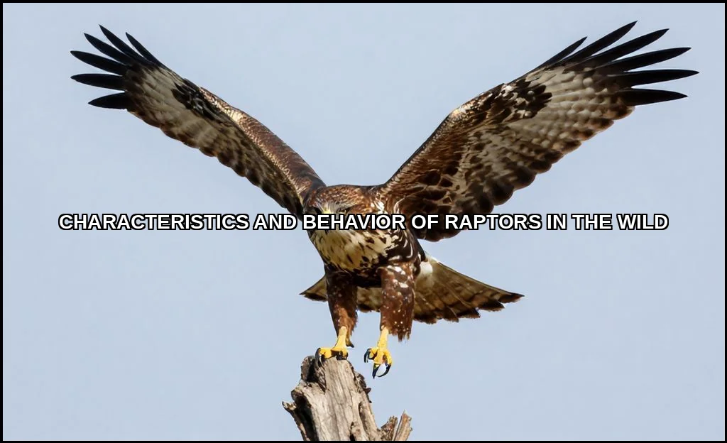 Characteristics and behavior of raptors in the wil