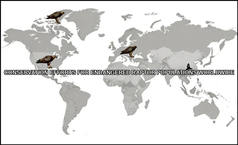 Conservation efforts for endangered raptor populat