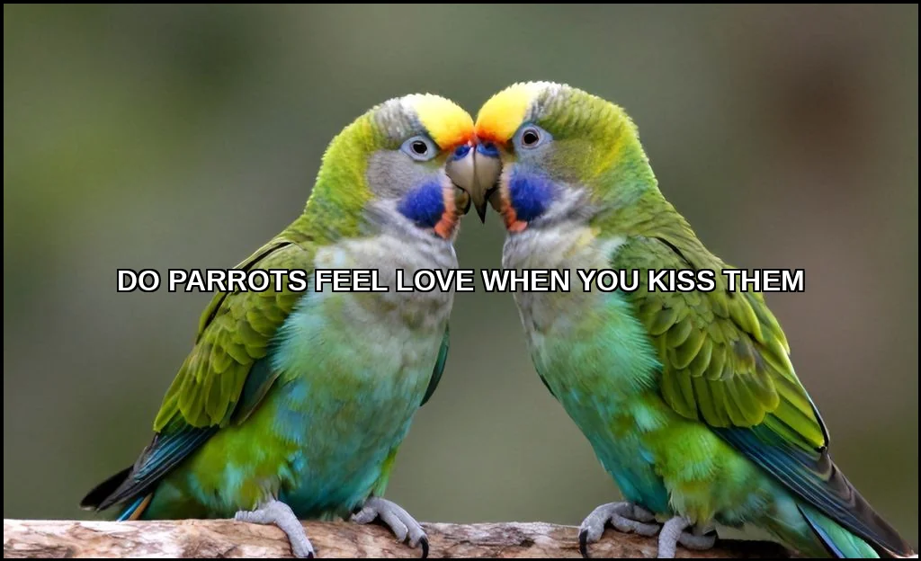 Do parrots feel love when you kiss them
