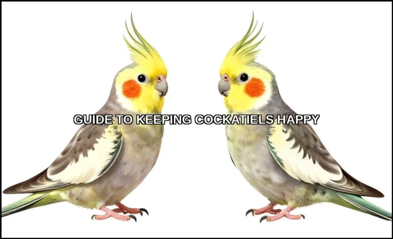 Guide to keeping cockatiels happy