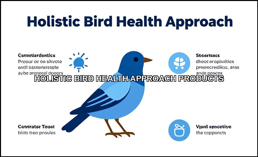 Holistic bird health approach products