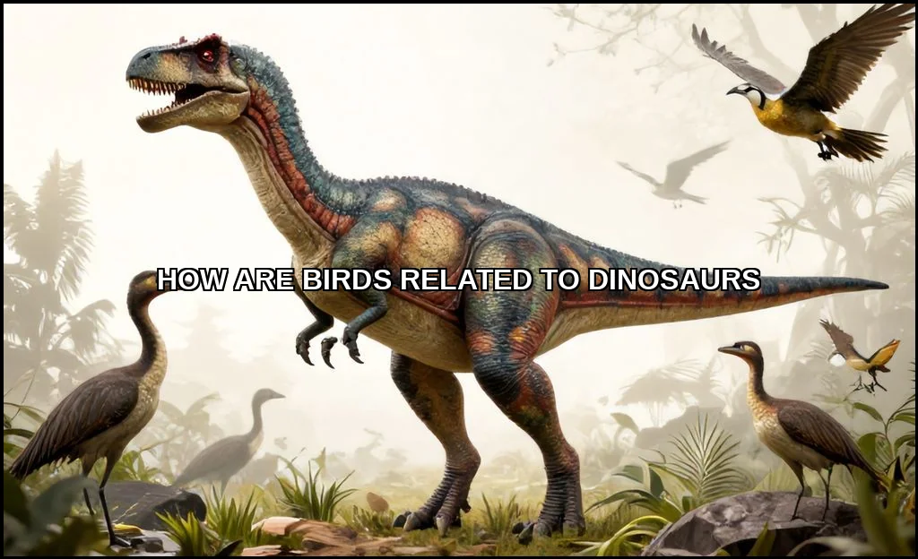 How are birds related to dinosaurs