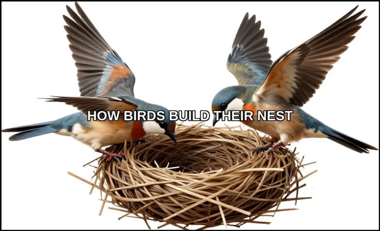 How birds build their nest