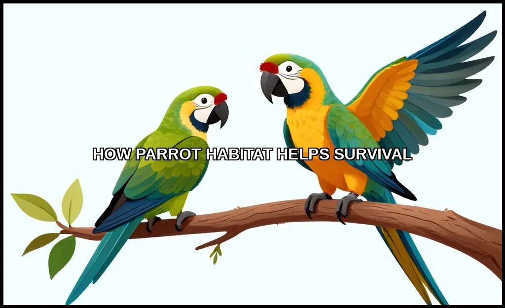 How parrot habitat helps survival
