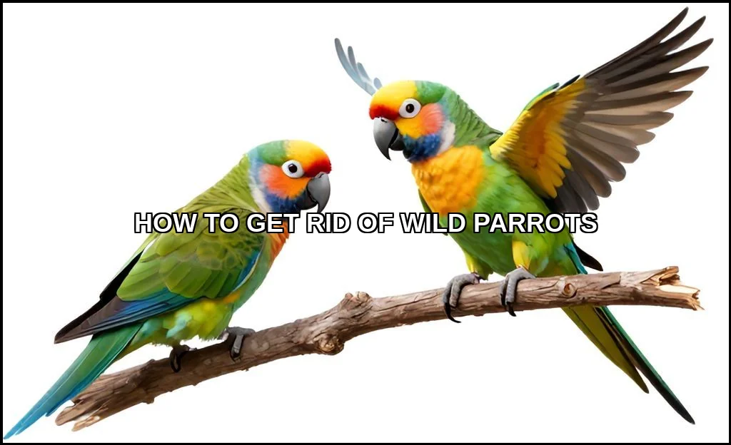Get rid of wild parrots