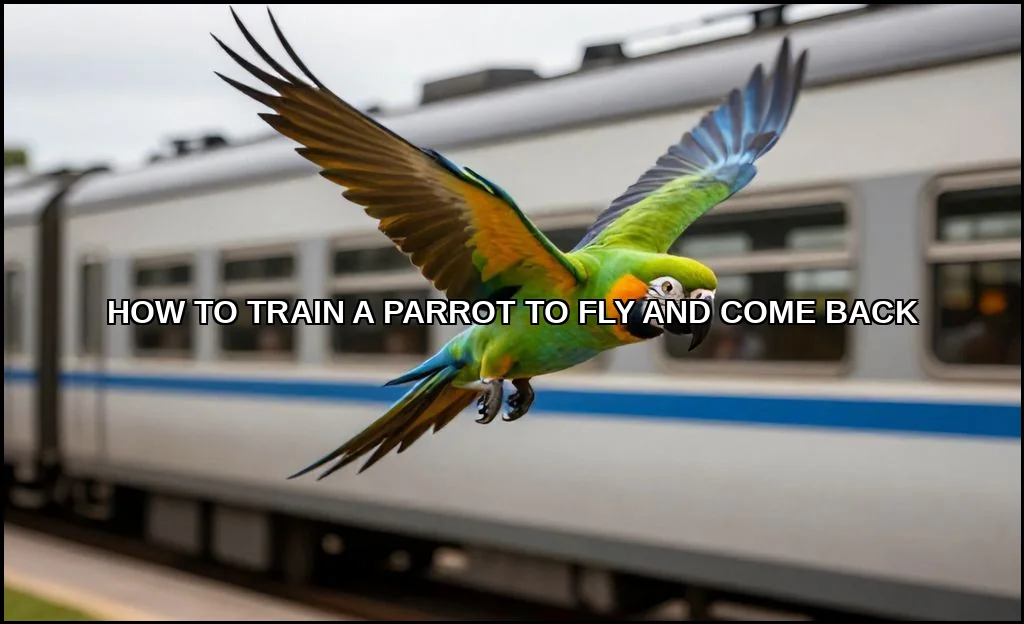 Train a parrot to fly and come back
