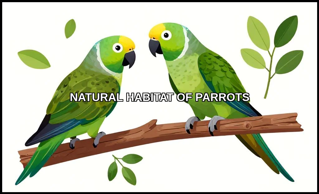 Natural habitat of parrots