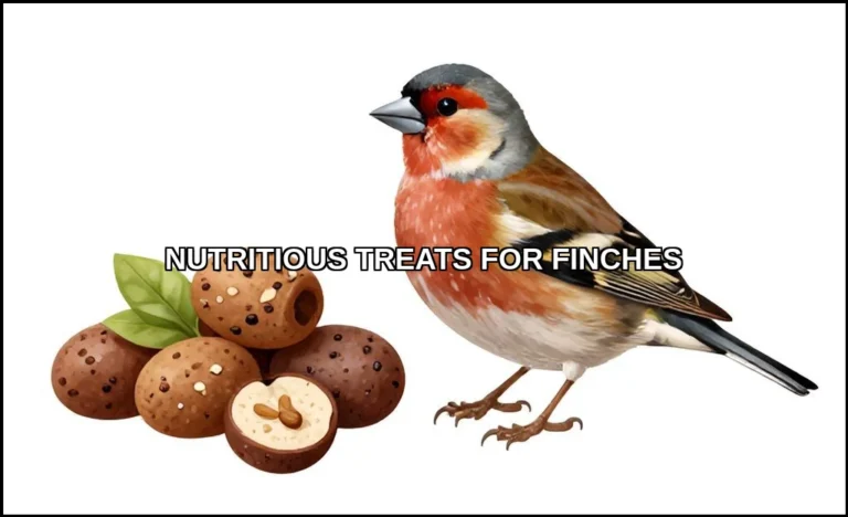 Nutritious treats for finches