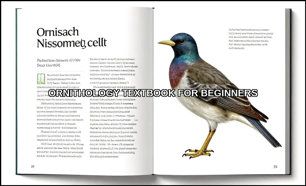 Ornithology textbook for beginners