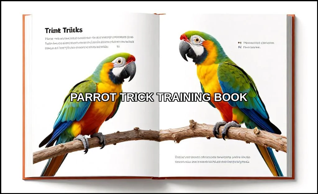 Parrot trick training book