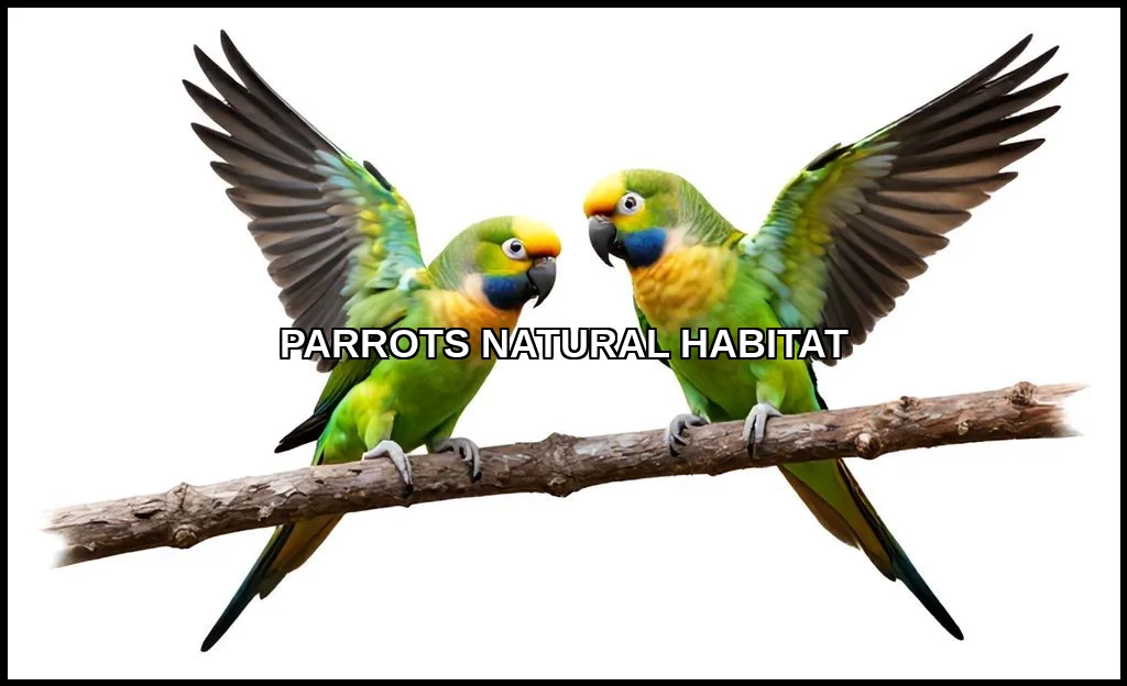 Parrots natural habitat