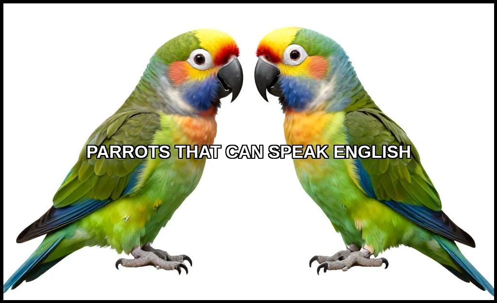 Parrots that can speak english