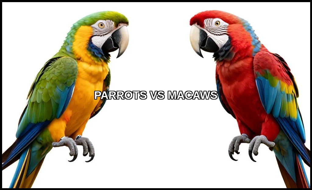 Parrots vs macaws