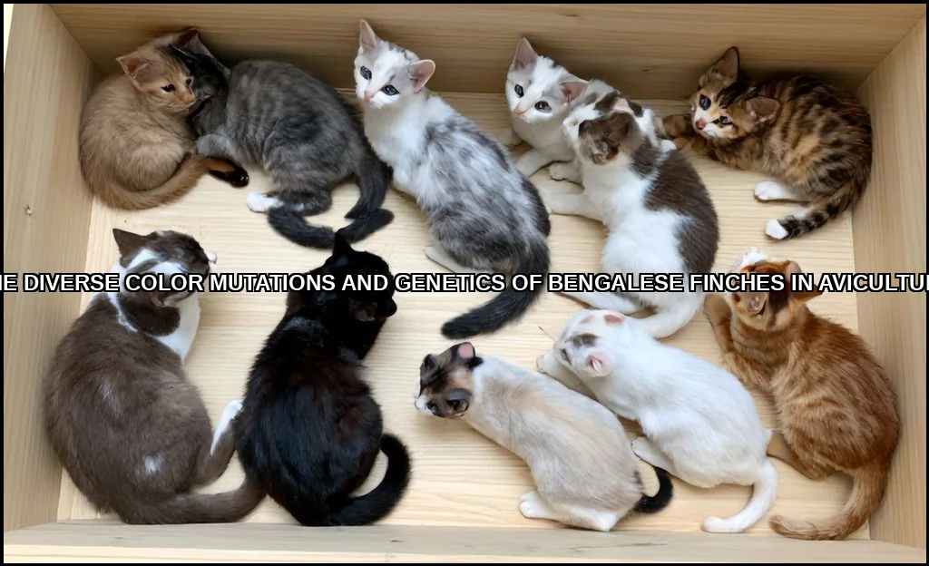The diverse color mutations and genetics of bengal