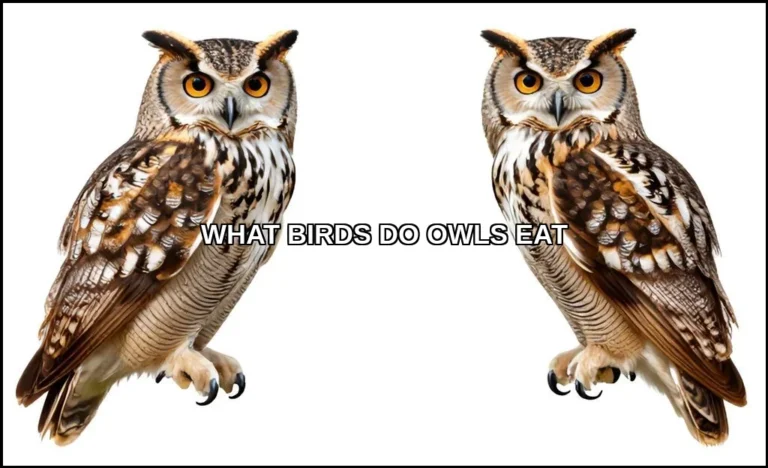 What birds do owls eat