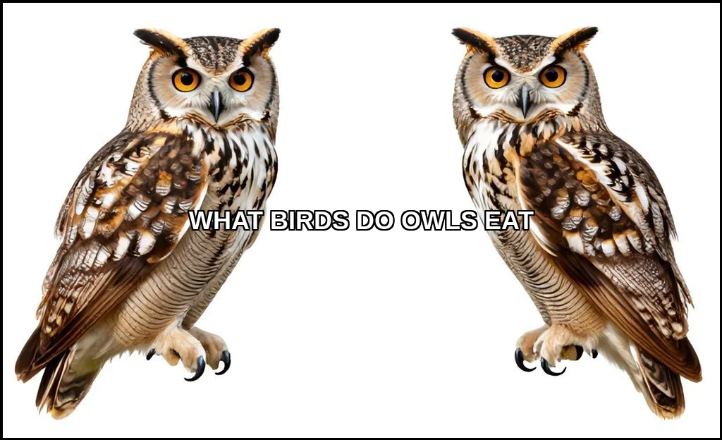 What birds do owls eat