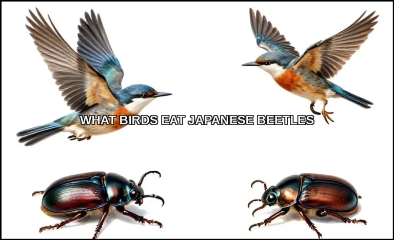 What birds eat japanese beetles