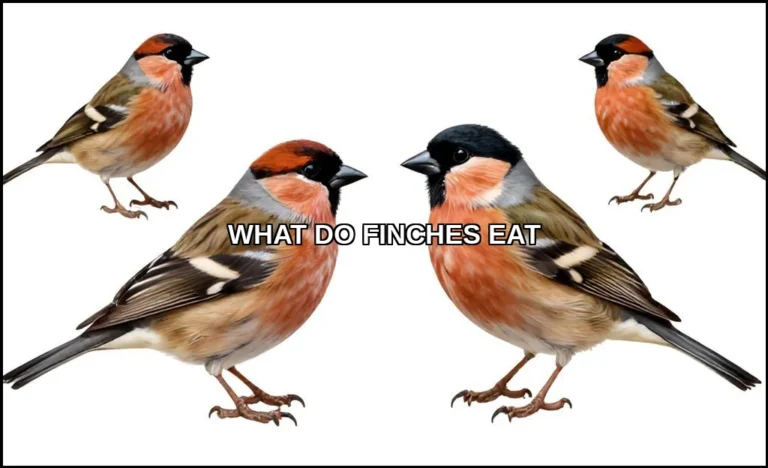What do finches eat