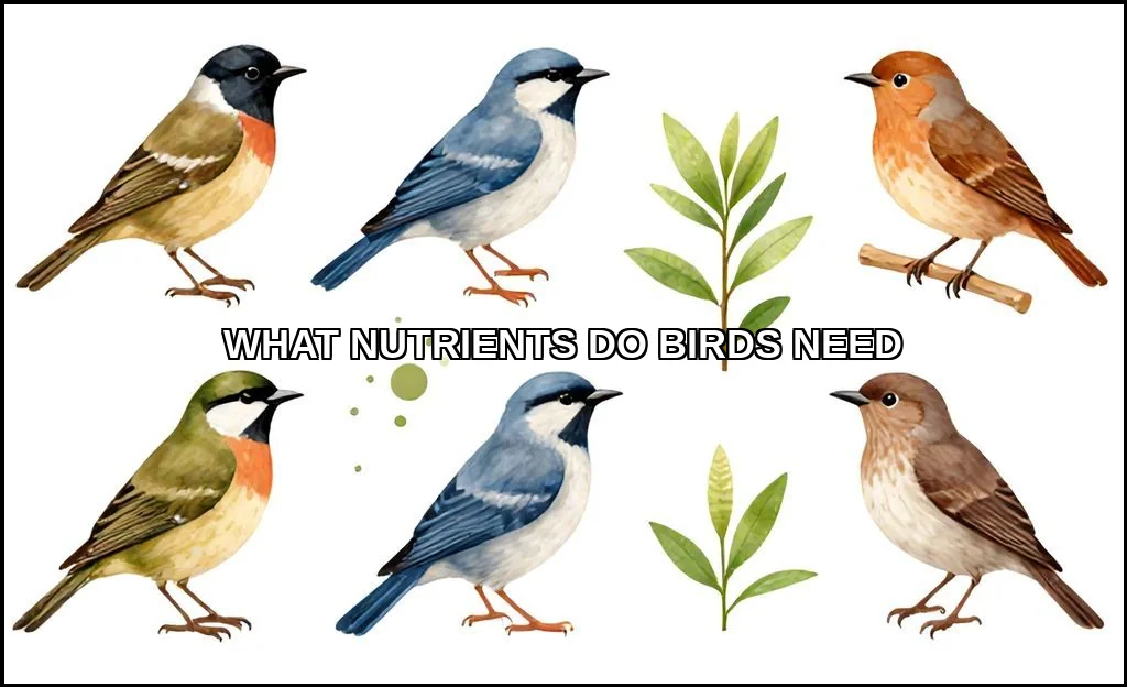 What nutrients do birds need