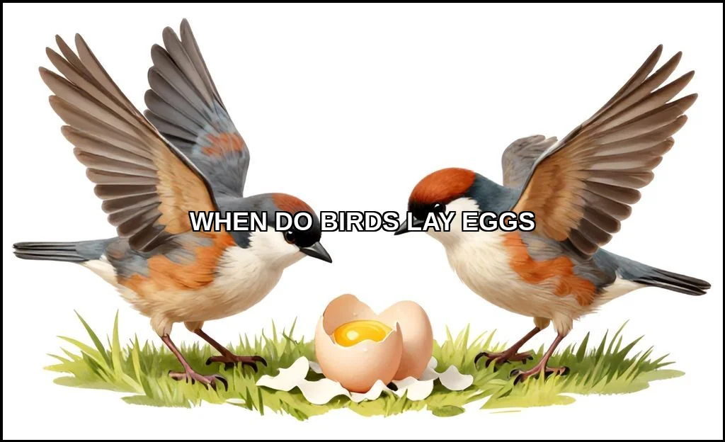 When do birds lay eggs